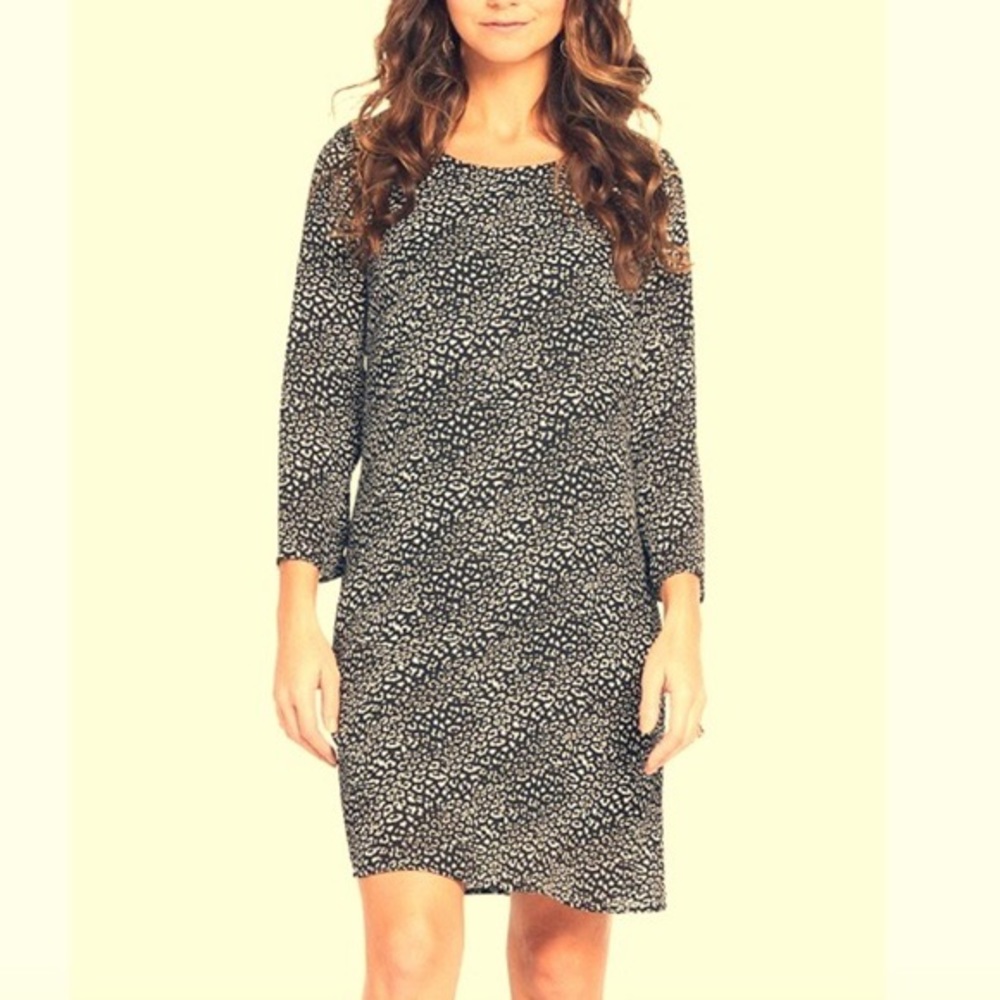 Nwt Peyton Jensen Inez Leopard Print Shift Dress - image 7